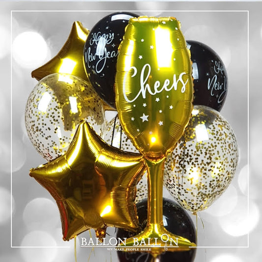 Nieuwjaar leuk boeket