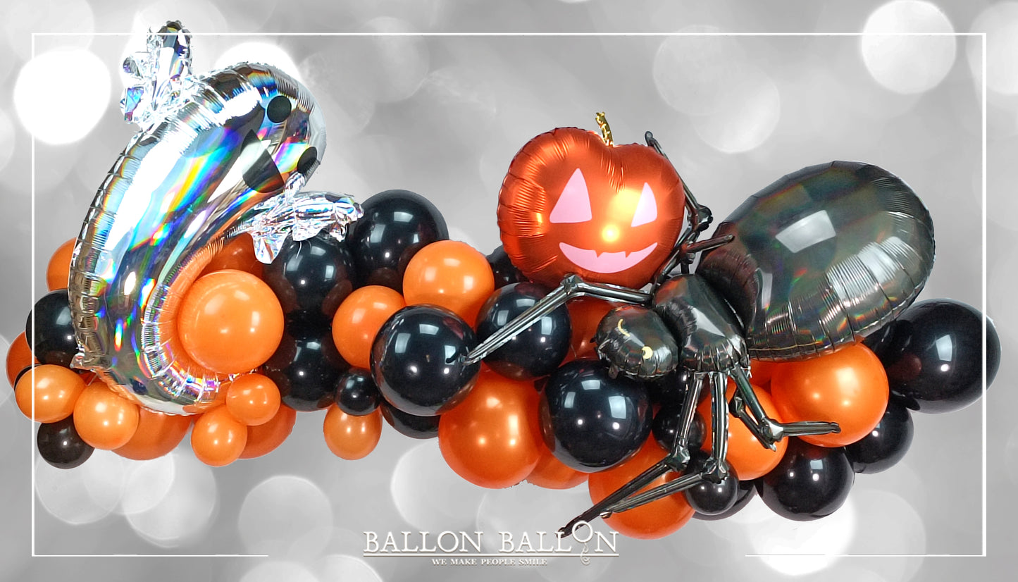 Organische slinger oranje & zwart