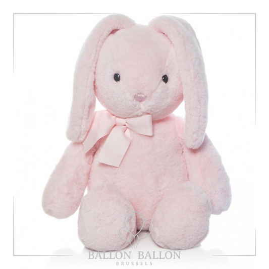 Lapin en peluche rose