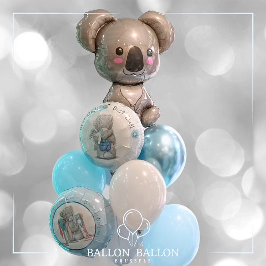Ballonnenboeket Papa Koala