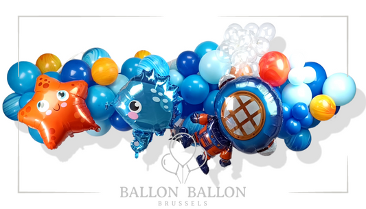 Guirlande organique Sous-marin