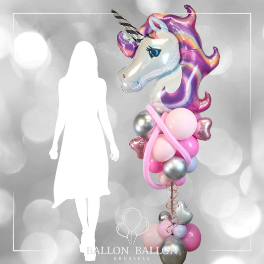 Lollipop Licorne mauve pastel