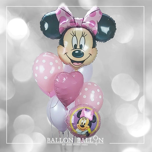 Ballonnenboeket Fun Minnie