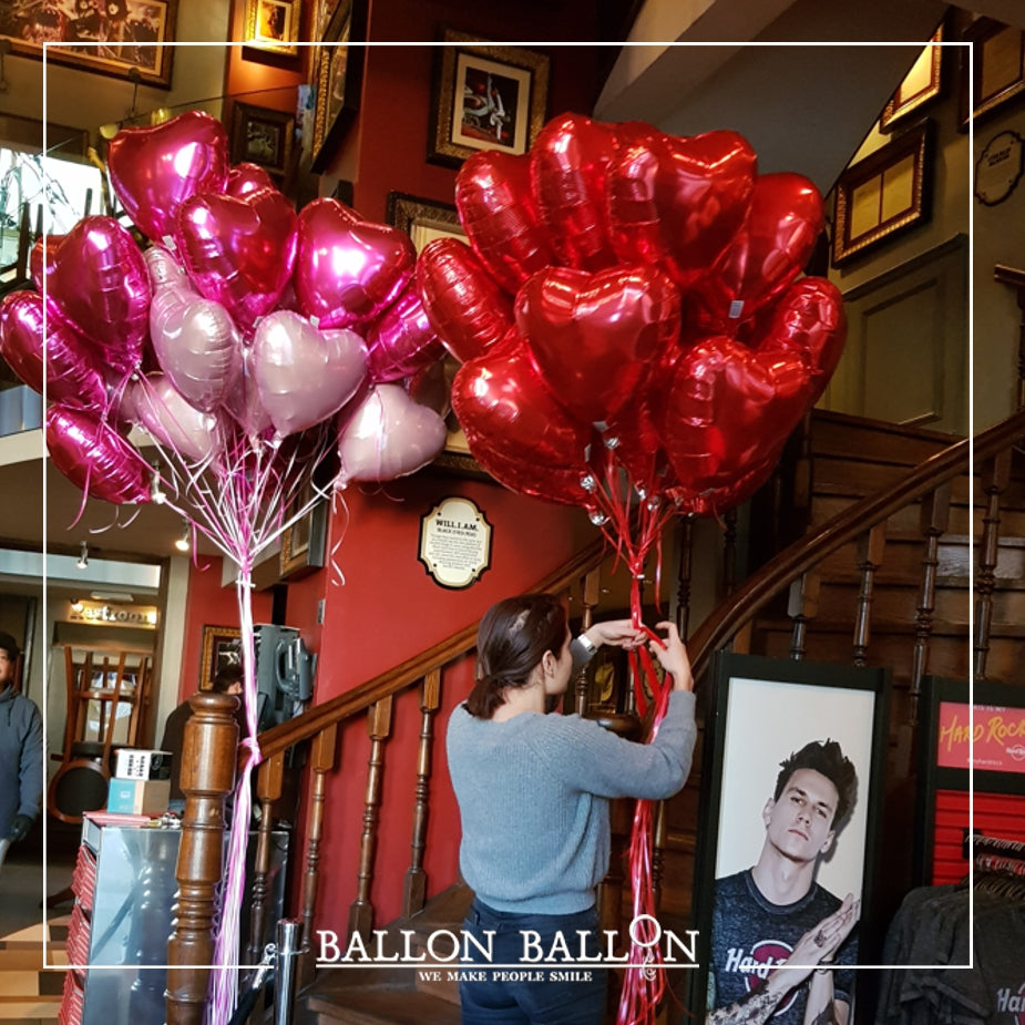 Valentijnsdecoratie voor handel & horeca